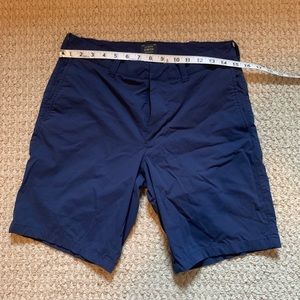 Navy 30x8 J Crew Tech Shorts
